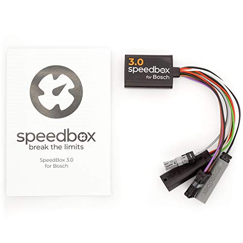 Speed Box E-Bike 3.0 Tuning Bosch Pedelec Motores con indicador de Velocidad Real. Compatible con Todos los Motores Bosch 2020 (2014-2020)