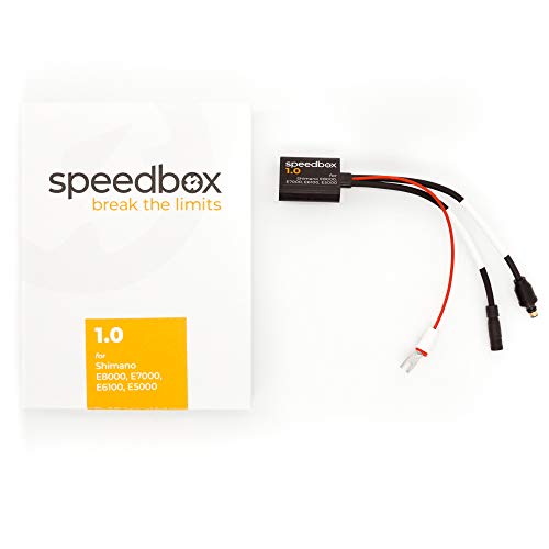 SPEEDBOX 1.0 für Alle Shimano Motoren E5000, E6100, E7000, E8000 E-Bike Tuning Chip