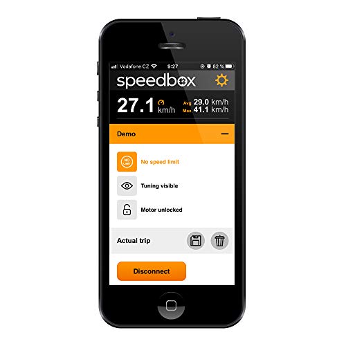 SpeedBox Tuning 3.0 B para motores Bosch E-Bike compatibles con 2020 Gen. 4 | Programación/control vía aplicación Bluetooth // Teléfono móvil