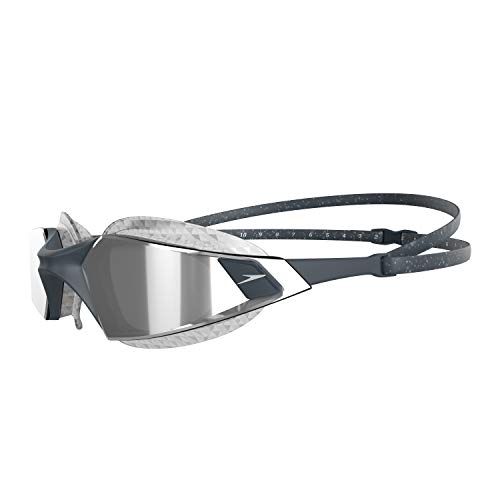 Speedo Aquapulse Pro Mirror Gafas de natación, Adult Unisex, Azul, Talla única
