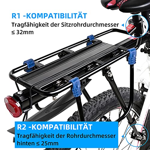 SPGOOD - Portaequipajes para Bicicleta de montaña (100 kg, aleación de Aluminio)