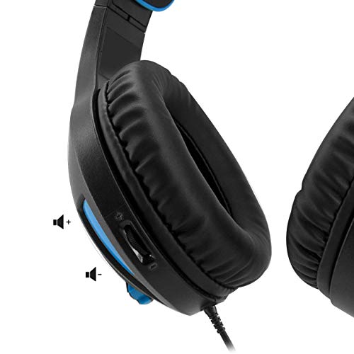 SPIRIT OF GAMER - ELITE-H20 - Auriculares Black Audio Pro Gamer - Cuero De Imitación - Micrófono Con Funcionalidad Flip And Mute - Compatible Con PS5 / XBOX X / PC / PS4 / XBOX ONE / Switch