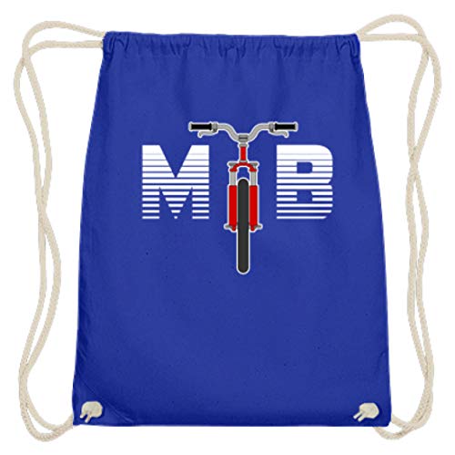 SPIRITSHIRTSHOP Spiritshop MTB – Bicicleta de montaña, montaña, todoterreno, bicicleta, ciclista, bicicleta de carretera, bicis, algodón, color Azul real, tamaño 37cm-46cm