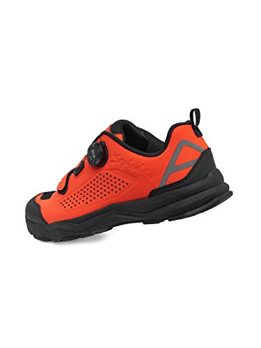 Spiuk Amara Zapatilla de Ciclismo, Adultos Unisex, Scarlet, 40