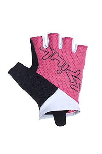 Spiuk Anatomic Guantes Cortos, Hombre, Fucsia/Blanco/Negro, XL