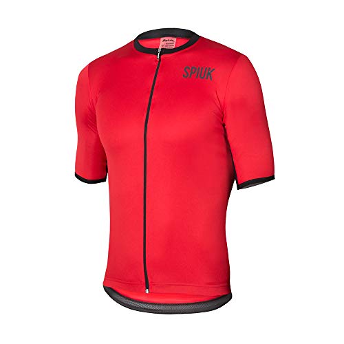 Spiuk Maillot M/C Anatomic Hombre Rojo T. XL, Talla