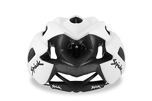 Spiuk Rhombus Casco, Unisex Adulto, Blanco, (M-L) 58-62