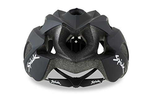 Spiuk Rhombus Casco, Unisex Adulto, Negro Mate, (M-L) 58-62