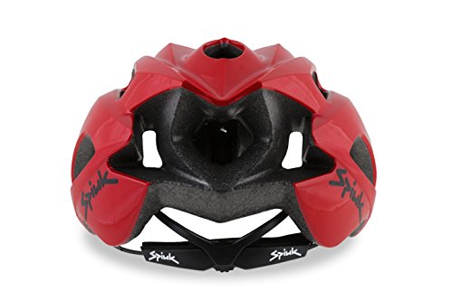 Spiuk Rhombus Casco, Unisex Adulto, Rojo, (M-L) 58-62