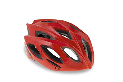 Spiuk Rhombus Casco, Unisex Adulto, Rojo, (M-L) 58-62