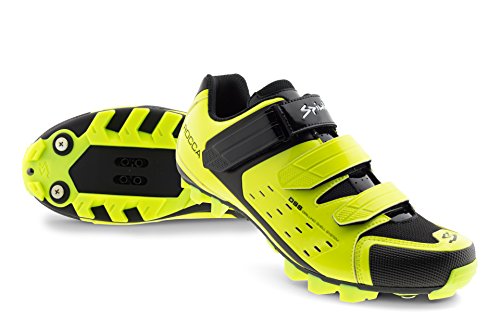 Spiuk Rocca MTB Zapatilla, Unisex Adulto, Amarillo AV, 43