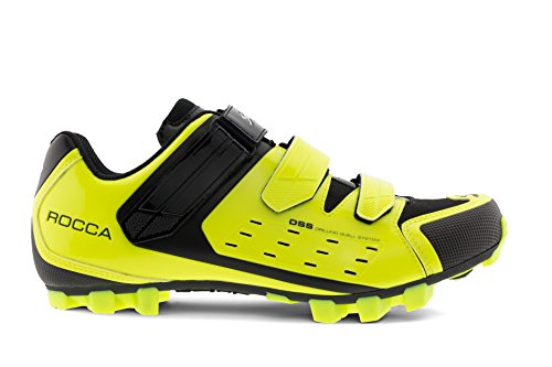 Spiuk Rocca MTB Zapatilla, Unisex Adulto, Amarillo AV, 44