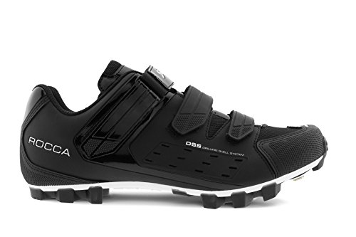 Spiuk Rocca MTB Zapatilla, Unisex Adulto, Negro Mate, 39