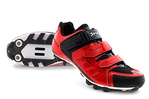 Spiuk Rocca MTB Zapatilla, Unisex Adulto, Rojo, 48