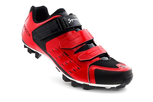 Spiuk Rocca MTB Zapatilla, Unisex Adulto, Rojo, 48