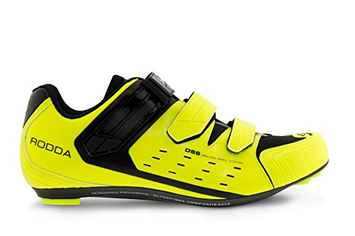 Spiuk Rodda Road Zapatilla, Unisex Adulto, Amarillo AV, 43