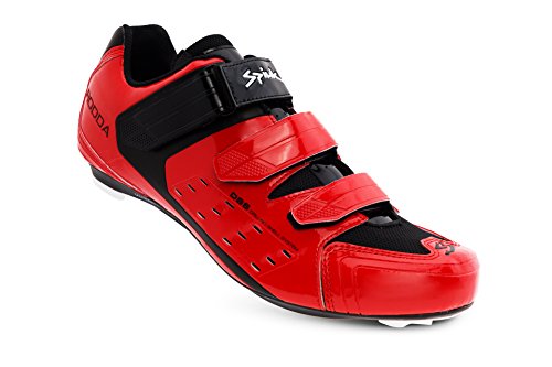 Spiuk Rodda Road Zapatilla, Unisex Adulto, Rojo, 45