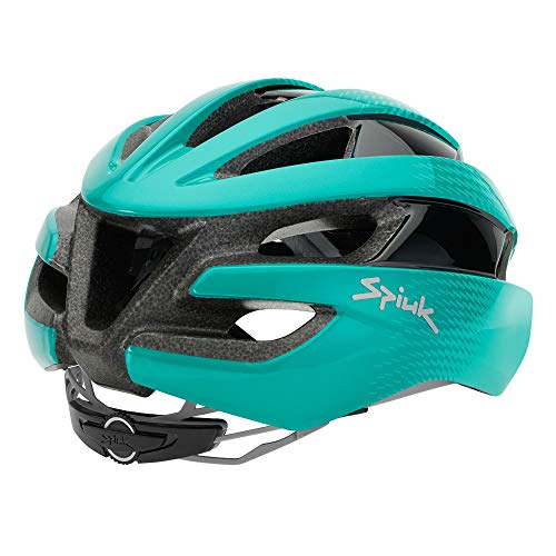 Spiuk Sportline Casco Eleo, Adultos Unisex, Turquesa, (M-L) 53-61