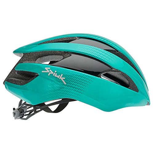 Spiuk Sportline Casco Eleo, Adultos Unisex, Turquesa, (M-L) 53-61