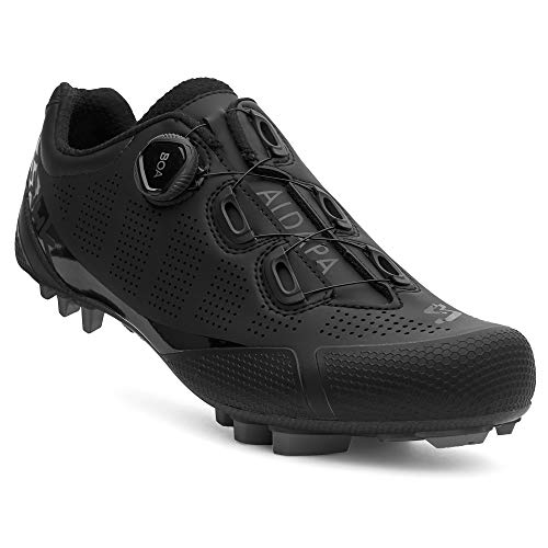 Spiuk Sportline MTB C Zapatilla XC ALDAPA Carbono, Adultos Unisex, Negro Mate, T. 37