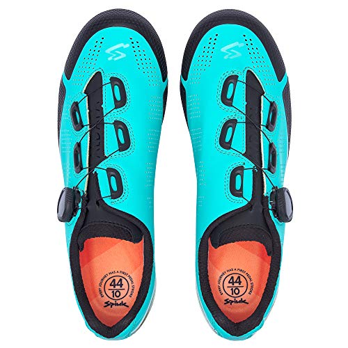 Spiuk Sportline MTB C Zapatilla XC ALDAPA Carbono, Adultos Unisex, Turquesa Mate, T. 44