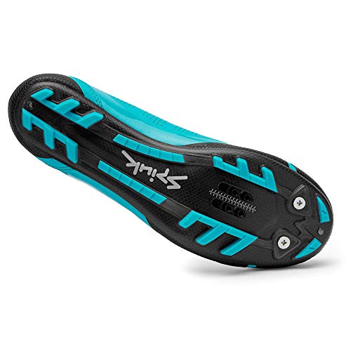 Spiuk Sportline MTB C Zapatilla XC ALDAPA Carbono, Adultos Unisex, Turquesa Mate, T. 44