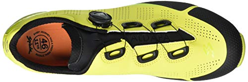 Spiuk Sportline Zapatilla MTB ALDAPA, Adultos Unisex, Amarillo Fluor Mate, T. 43