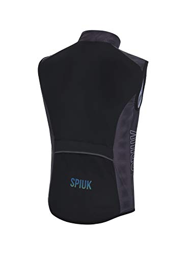 Spiuk Top Ten Chaleco, Hombres, Negro, M