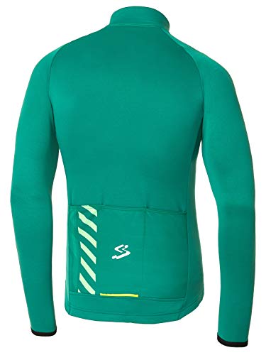 Spiuk Top Ten Maillot M/L, Hombres, Verde