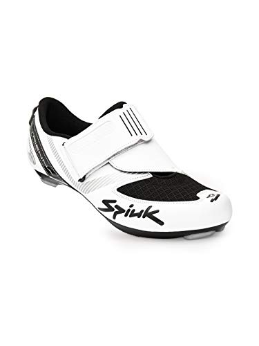 Spiuk TRIENNA Triathlon, Adultos Unisex, Blanco, T. 40