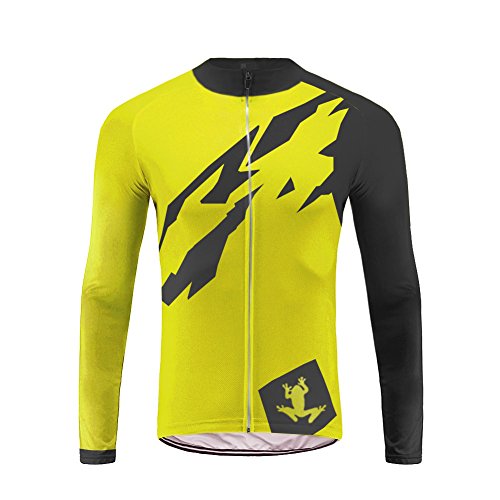 Sports Wear Manga Larga Deportes y Aire Libre/Ciclismo/Ropa/Hombre/Maillots Primavera Transpirable Secado Rápido