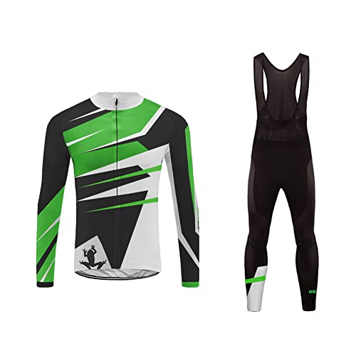 Sports Wear MTB Invierno más Cachemir Conjunto Ciclismo Hombre Traje Bicicleta Team Maillot Btt Corta+Culotes 20D Gel Equipos