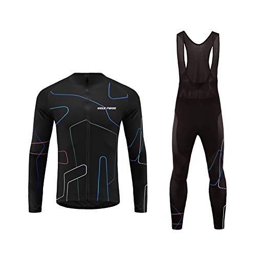 Sports Wear Newest Designs Ropa Conjunta de Ciclismo de Hombre - Ciclismo Maillot Jersey y Bib Pantalones Bodies Dos Piezas