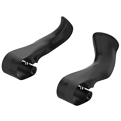 SQlab 411 R Innerbarends Carbono Guías Interiores (Cuernos) de Bicicleta, Adultos Unisex, Negro, Talla única