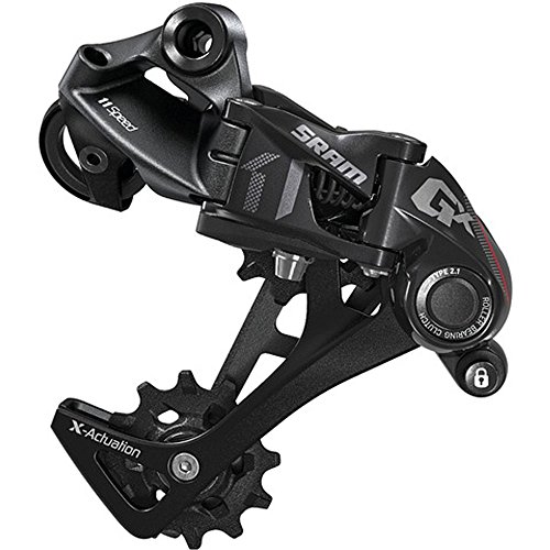 SRAM 100105 Cambio, GX1, 1X, 11v, Trasero, Caja Larga, Rojo, Multicolor, M