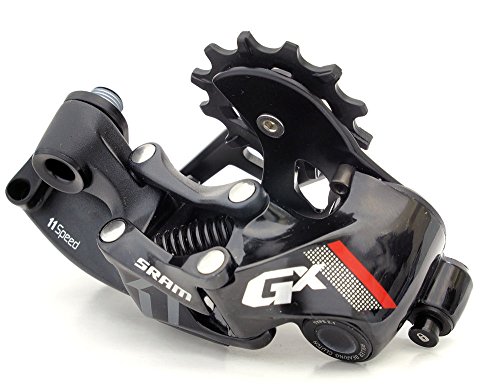 SRAM 100105 Cambio, GX1, 1X, 11v, Trasero, Caja Larga, Rojo, Multicolor, M