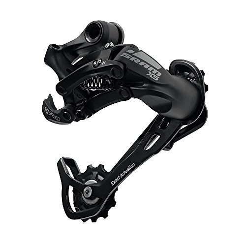 SRAM 100210 Cambio, X5, Caja Larga, 10v, Negro, Multicolor, M