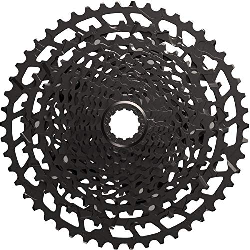 SRAM 175mm Kurbel, Ohne Innenlager, NX Eagle Dub Manivela, sin rodamiento Interior, 00.7918.076.001 Kit, Negro, 175 mm, Unisex Adulto