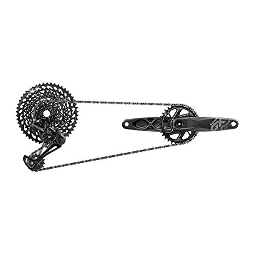 SRAM - Conjunto GX Eagle, 12 velocidades, biela de 170 mm, 10-50 piñones