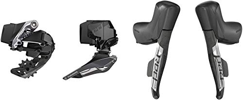Sram Etap Axs 1X D1 Electronic Road Groupset (Shifters, Rear Der Battery, Charger Cord, and Quick Start Guide) Grupo, Unisex Adulto, Negro, Talla única