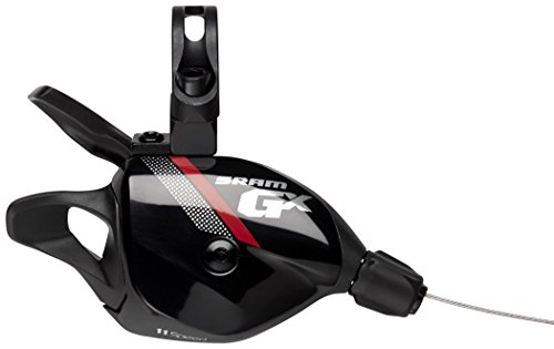 Sram MTB GX Trigger Rear with Discrete Clamp - Cambio para Bicicletas, Color Rojo