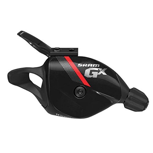 Sram MTB GX Trigger Rear with Discrete Clamp - Cambio para Bicicletas, Color Rojo