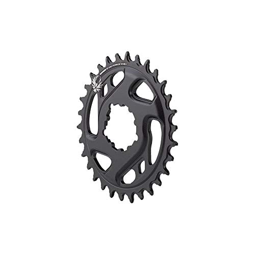 SRAM Offset Black Boost Plato accesorio Montaje directo Forjado en frío, 34 12 velocidades 3 mm