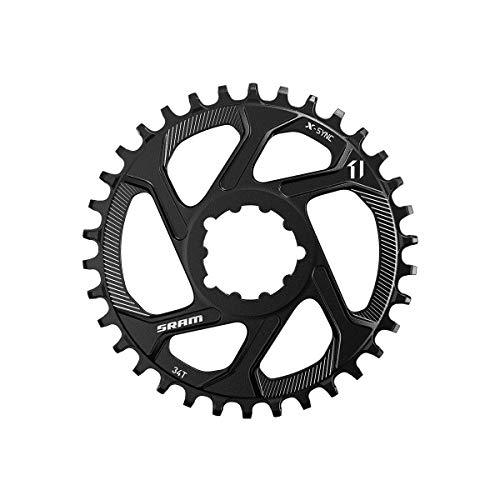 SRAM Plato de 32 Dientes para Mountain Bike Direct Mount, Modelo 11.6218.027.030, de Acero, 11 velocidades, Avance X-Sync de 3 mm, en Color Negro, estándar