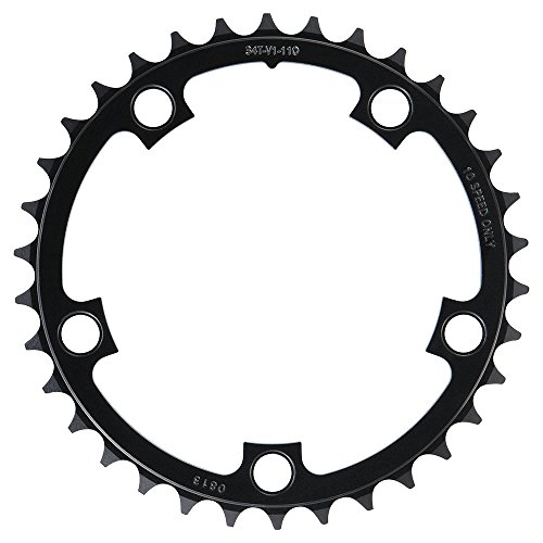 SRAM Red 22 Plato, 34 Dientes Negro, 3 mm, 50-34, Negro