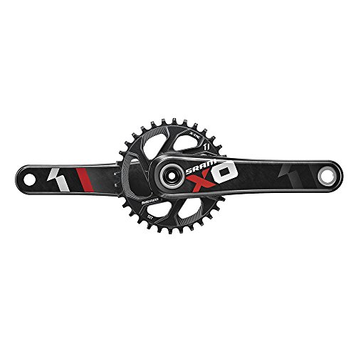 SRAM Rival Bielas, X01, BB30, 175, 32 Dientes, Rojo, Multicolor, M