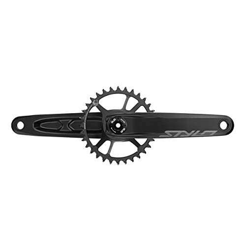 SRAM Truvativ Bielas Stylo Eagle 6 K Aluminio DM Dub Rodamiento Interior, Boost 148, 00.6118.529.003 Manivela, Negro, 170 mm, 32T