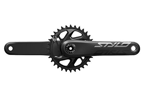 SRAM Truvativ Bielas Stylo Eagle Carbon, 170 mm, 32T DM Dub Rodamiento Interior, Boost 148, 00.6118.528.003 Manivela, Negro, 170 mm