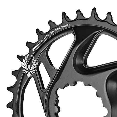 Sram X-Sync2 Eagle Plato, Unisex Adulto, Negro, 6mm