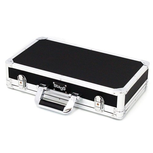 Stagg UPC-500 - Caja de transporte para pedales de efectos para guitarra (pedales no incluidos), 25.5 x 50 x 9 cm